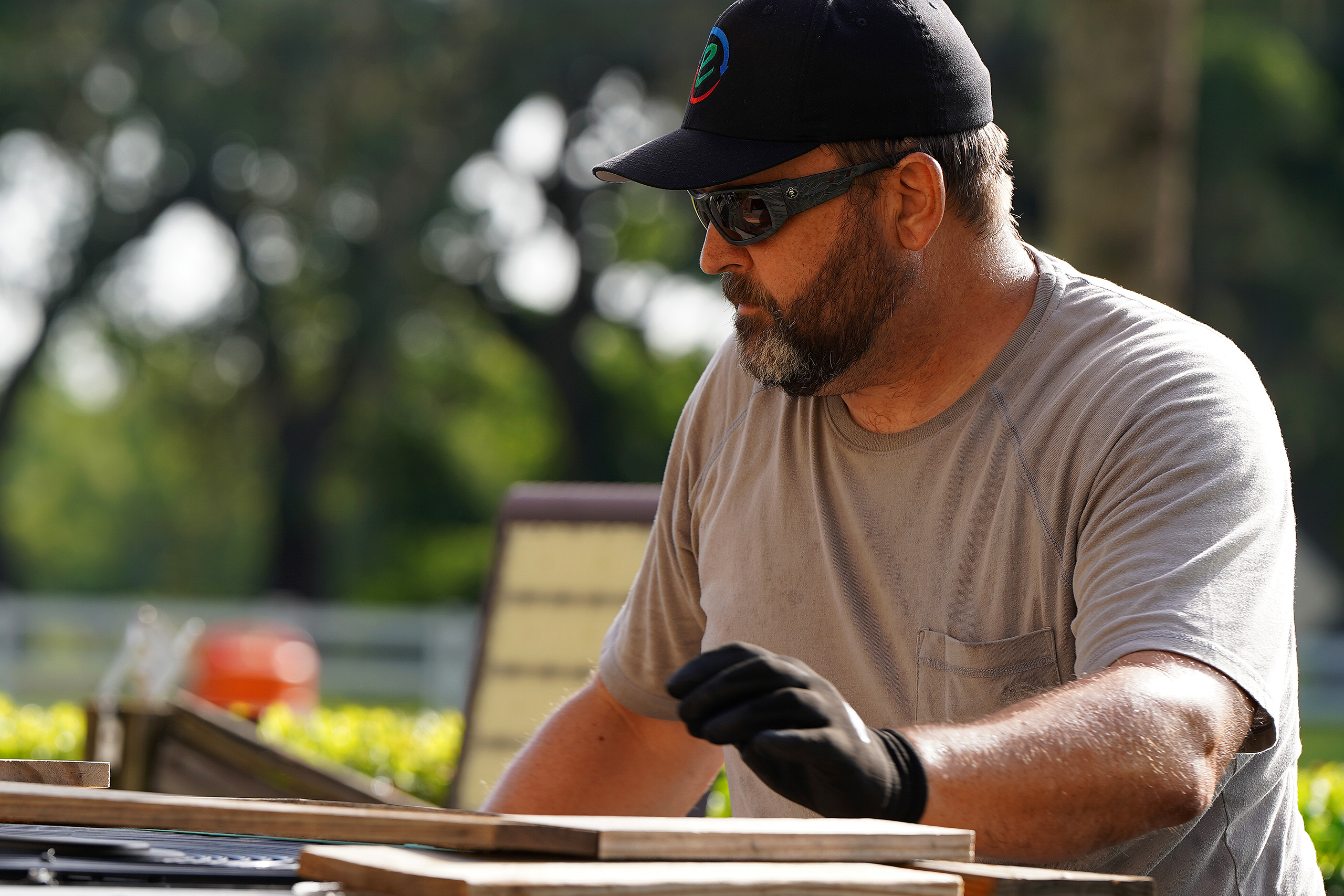 3u Efficient Air Technician During An HVAC Installation