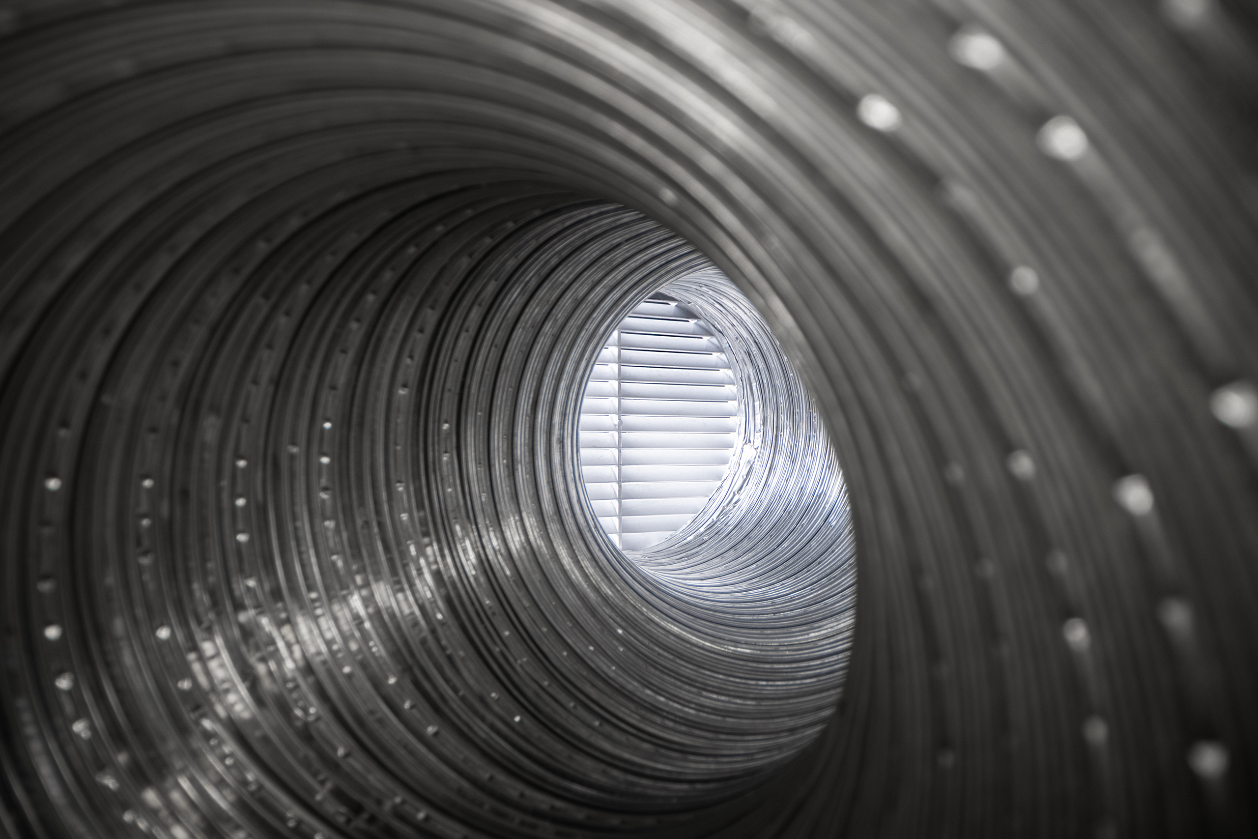 4u Ductwork Installed At a Residential HVAC Project.